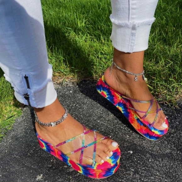 Just In Valeska platform Multicolored - Picture 3 of 4